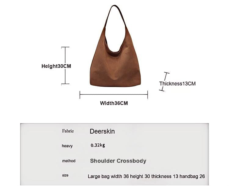 New autumn and winter popular large capacity shoulder bag popular bucket bag