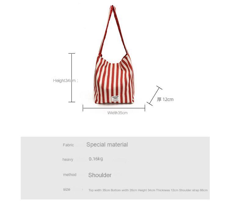 Korean style ins tote casual bag shoulder tote bag shopping bag