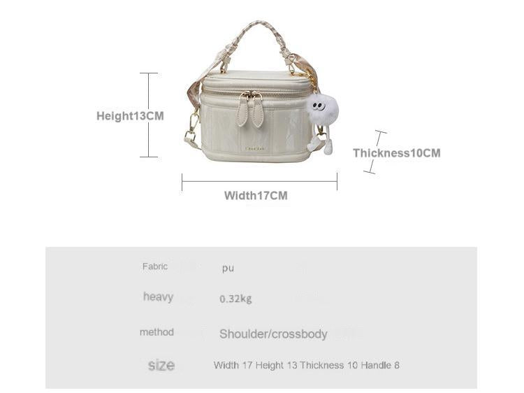 Popular bags for women, textured crossbody small square bag