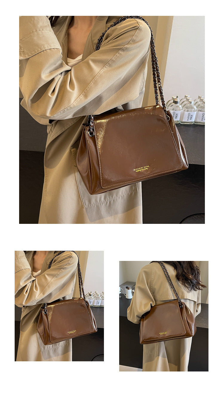 The new lady's senior autumn and winter chain crossbody bag