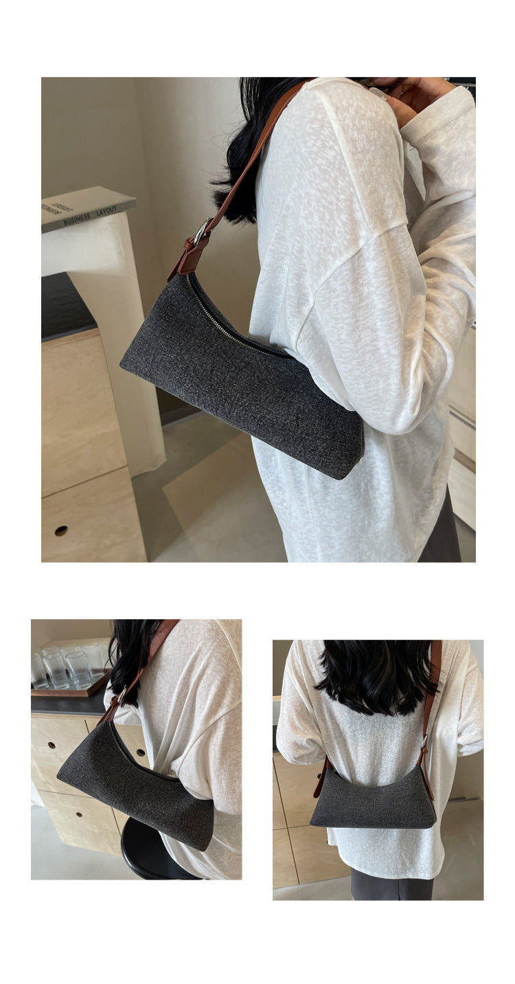 New fashion online celebrity popular simple shoulder trend fashion messenger bag