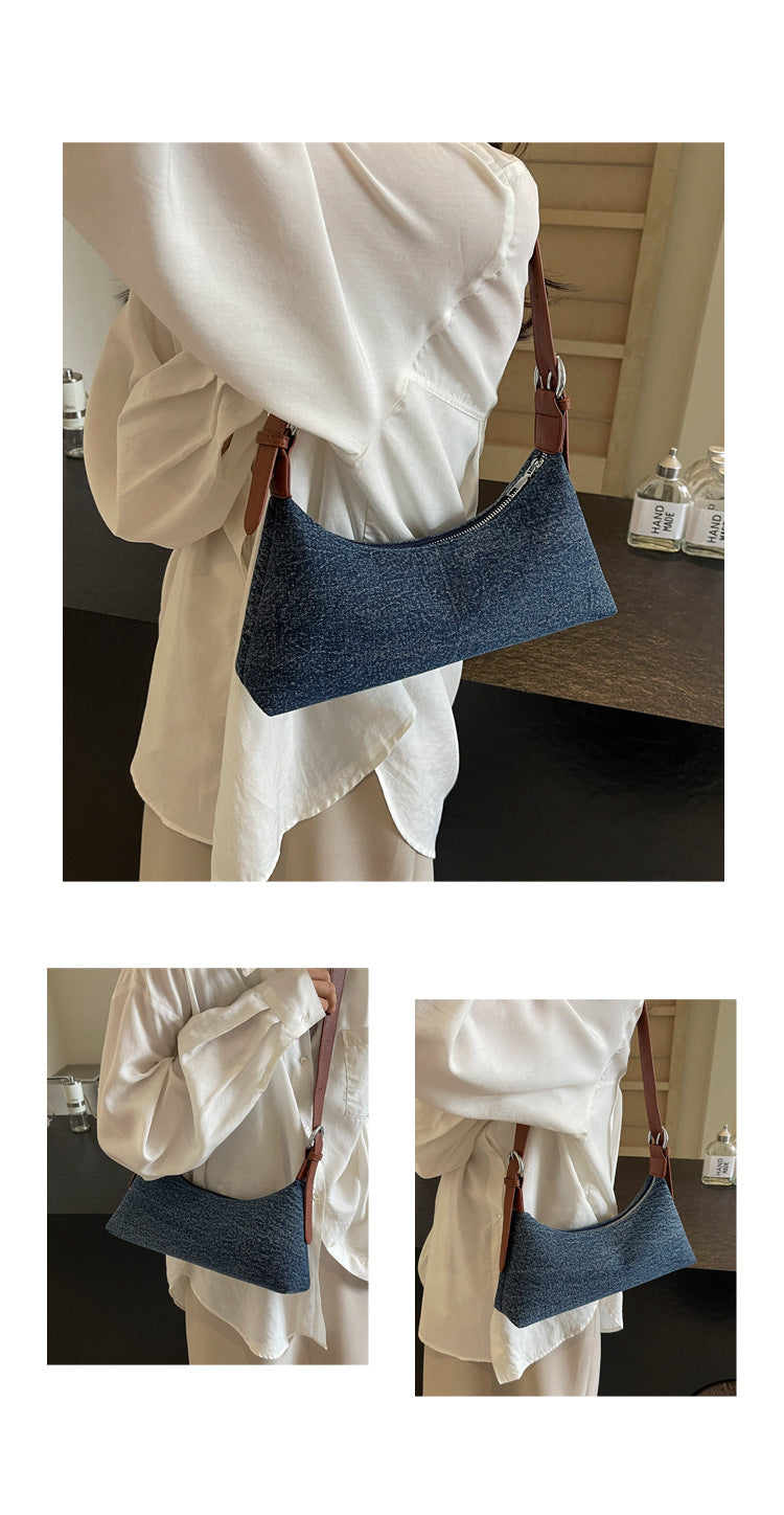 New fashion online celebrity popular simple shoulder trend fashion messenger bag