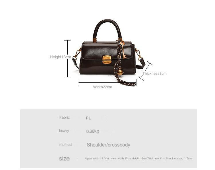 New autumn and winter versatile crossbody bag fashionable small square handbag trend