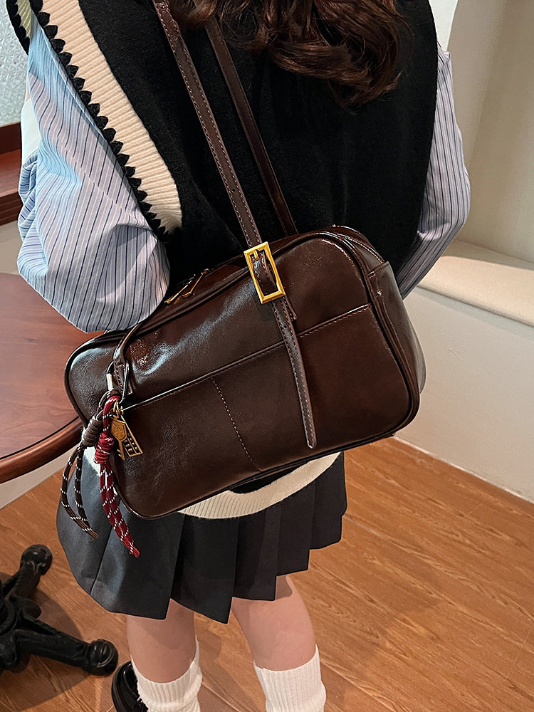 New women's briefcase retro fashion shoulder bag