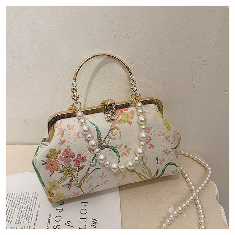 New Chinese style bag Chinese style embroidered handbag cheongsam bag