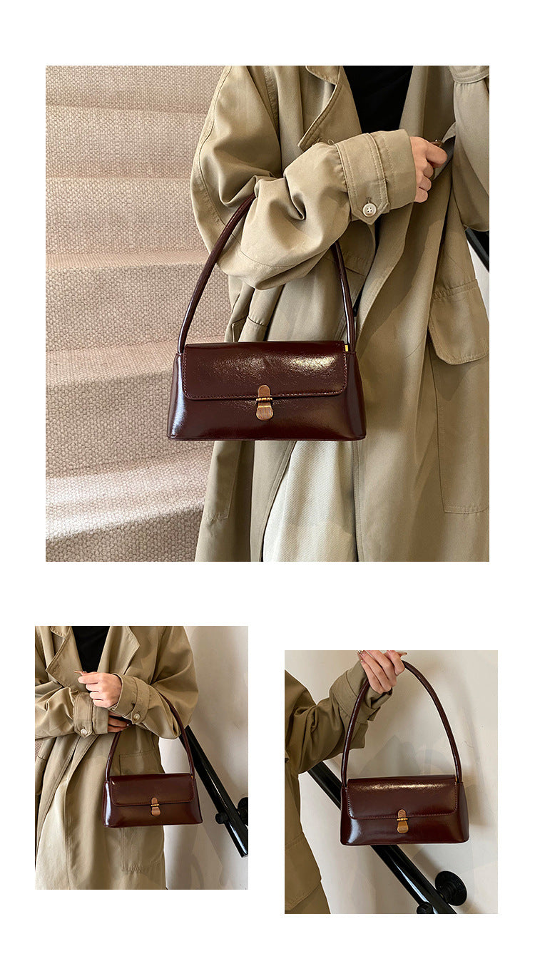 Shoulder bag fashion handbag Korean baguette bag